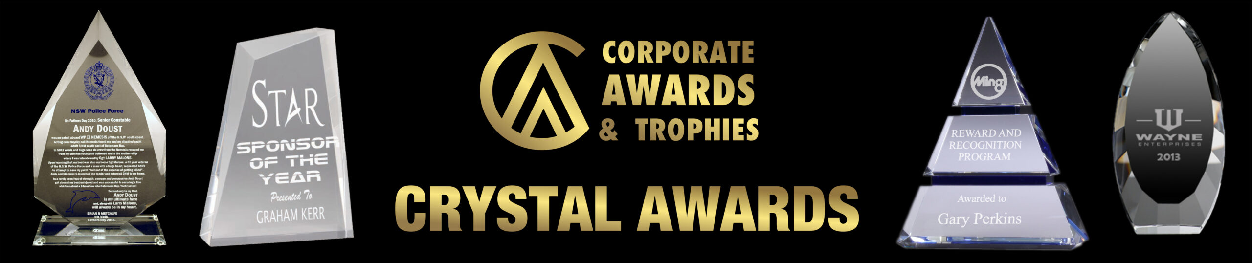 Crystal Awards & Trophies